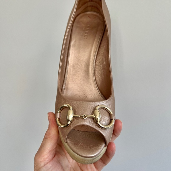 Gucci Wedge Sandals - Picture 3 of 7